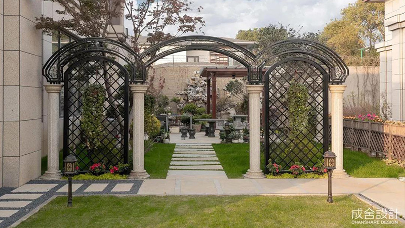 营造隐式意境，感知家对于生活的精神立意 | 630㎡ 中式