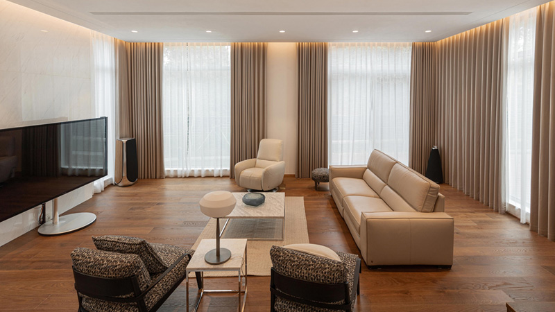 回归本质，返璞归真的生活空间 | 450㎡现代简约