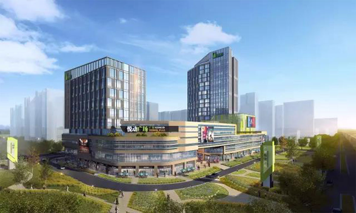 广信 · 悦动广场效果图 广信 · 悦动广场效果图