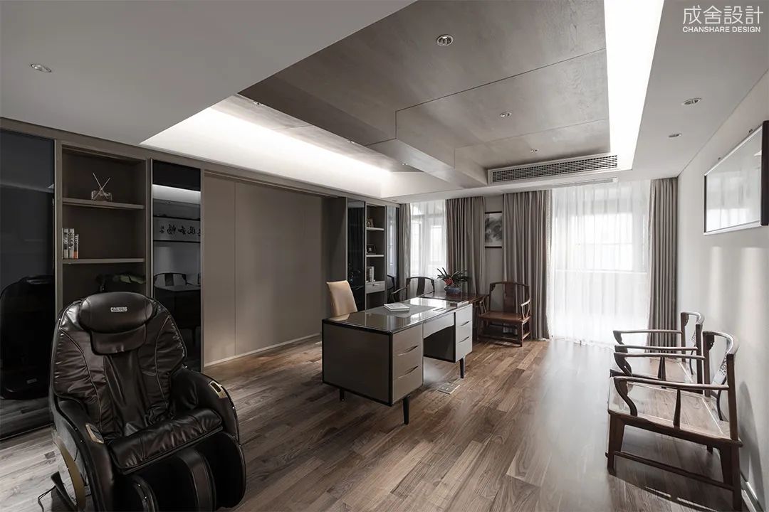 书房-常州别墅装修