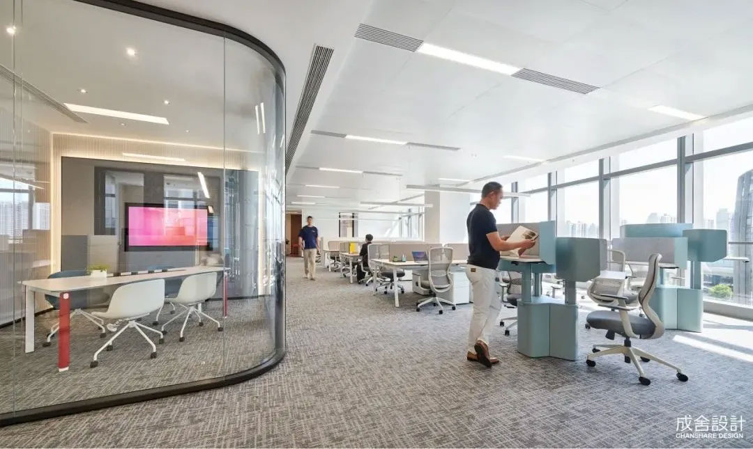 开放式办公空间-常州品牌装修公司 开放式办公空间-常州品牌装修公司
