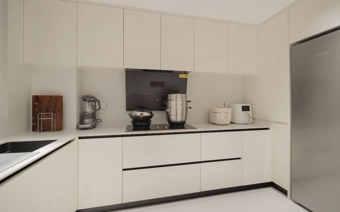 主厨房-常州别墅中式装修