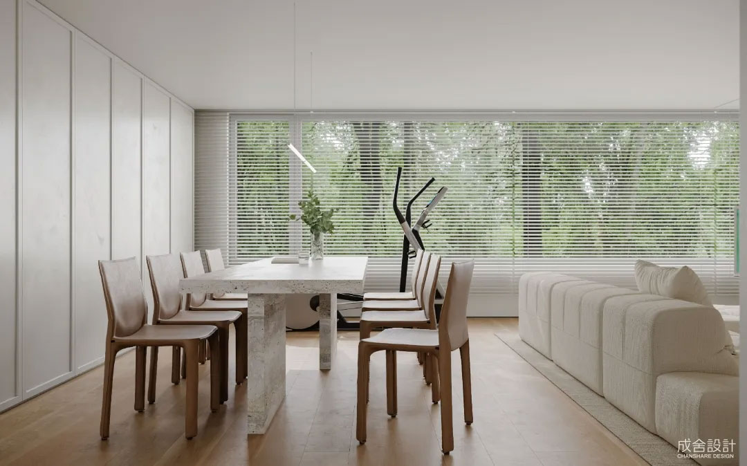 餐桌-常州别墅中式装修