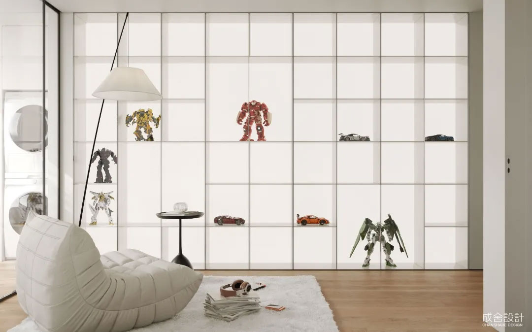 展示柜-常州别墅中式装修