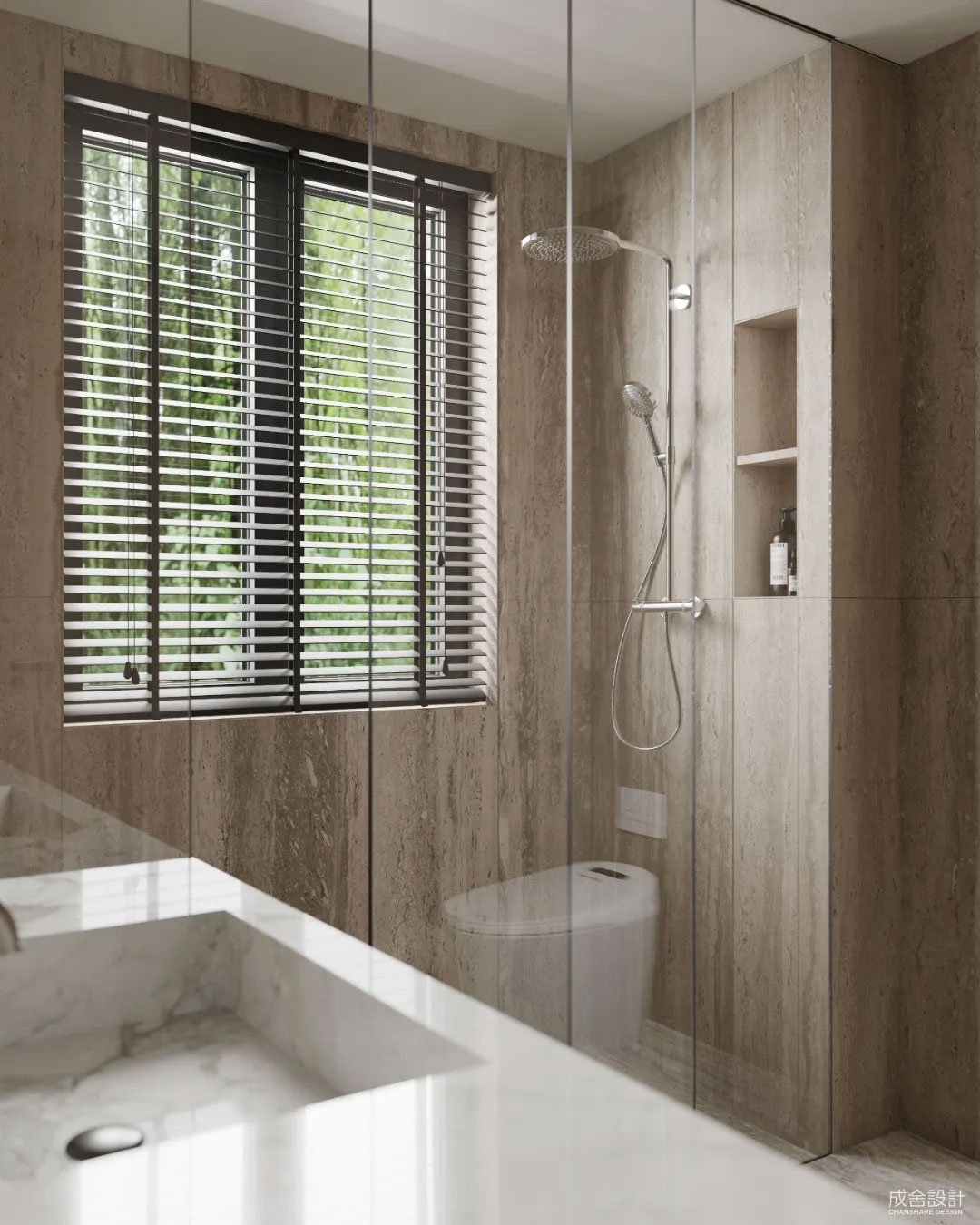 台盆-常州别墅中式装修