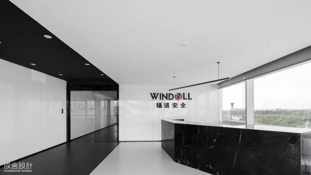 前台-上海办公楼室内装修